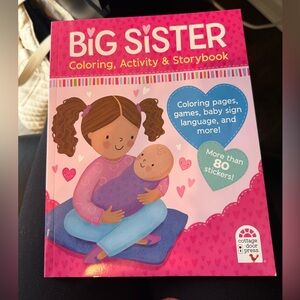 Big Sister Coloring, Activity and Storybook